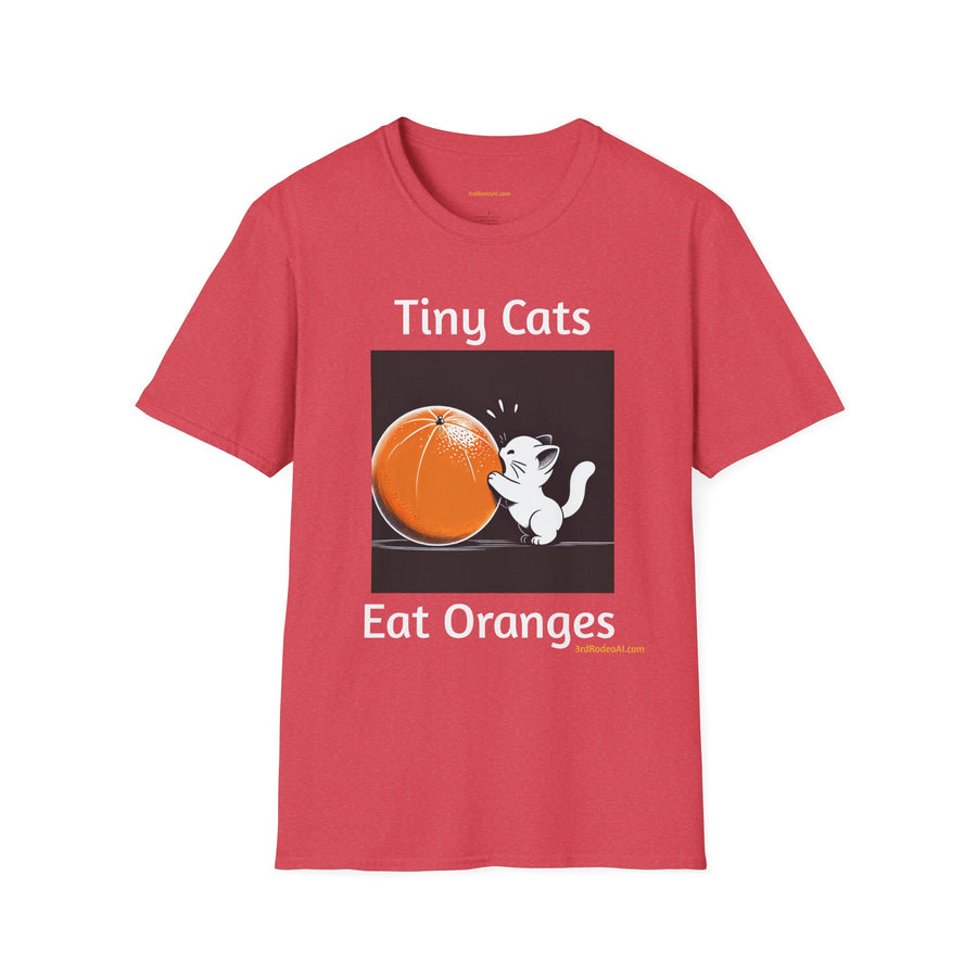 Tiny Cats Eat Oranges
