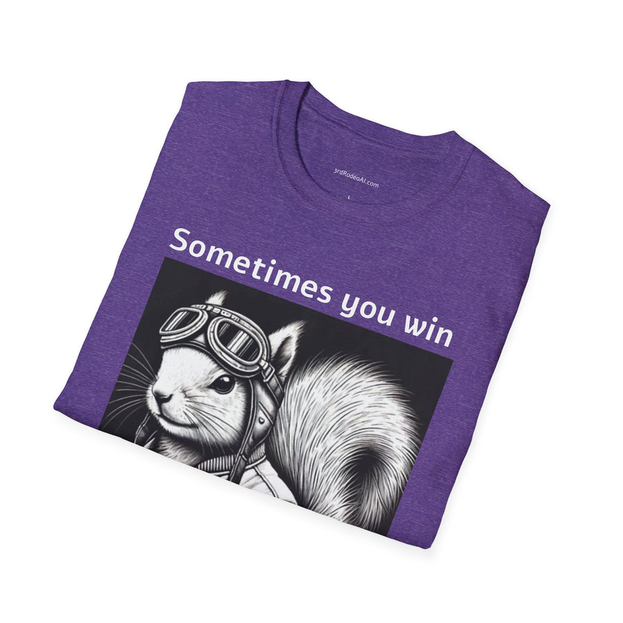 Sometimes you win.  Sometimes you learn.