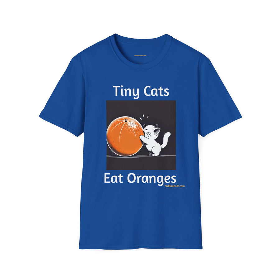 Tiny Cats Eat Oranges