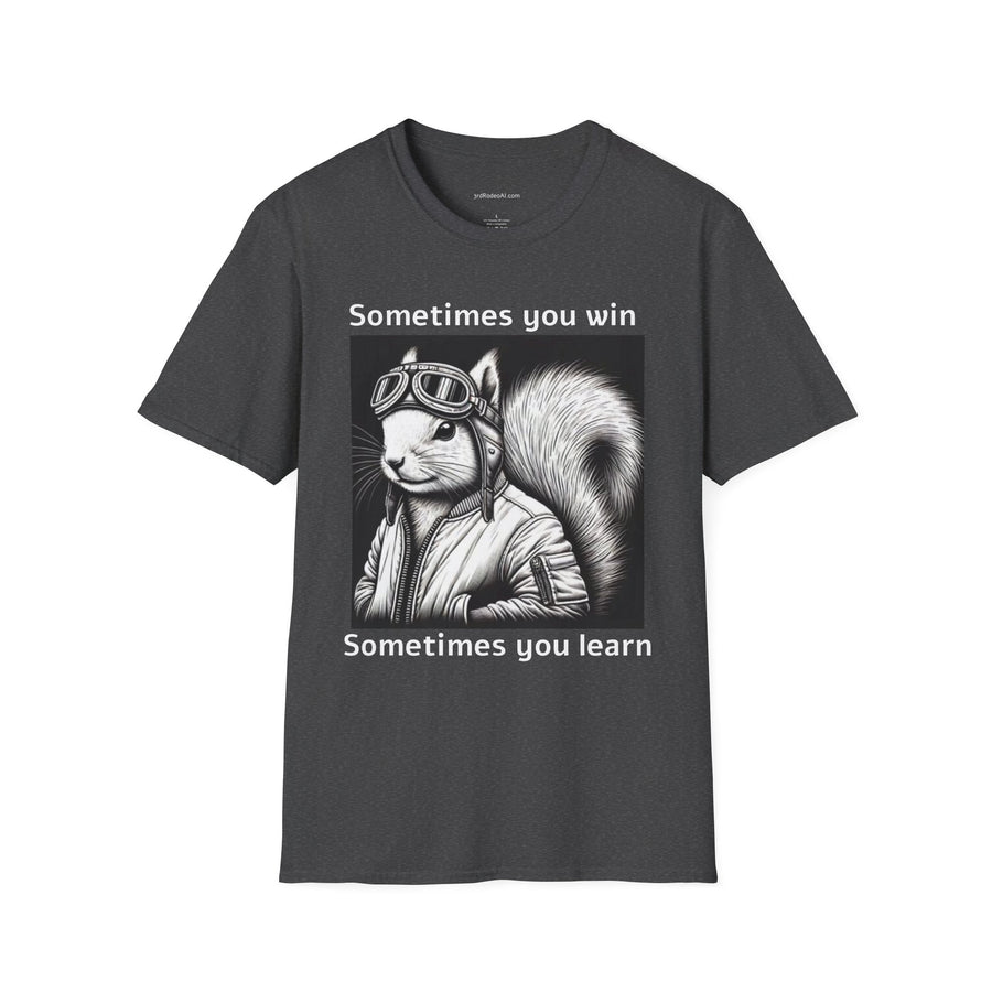 Sometimes you win.  Sometimes you learn.