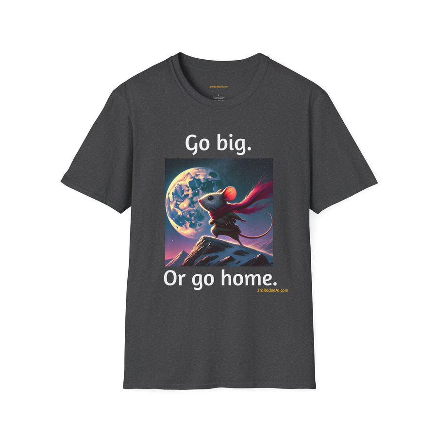 Go Big.  Or Go Home.