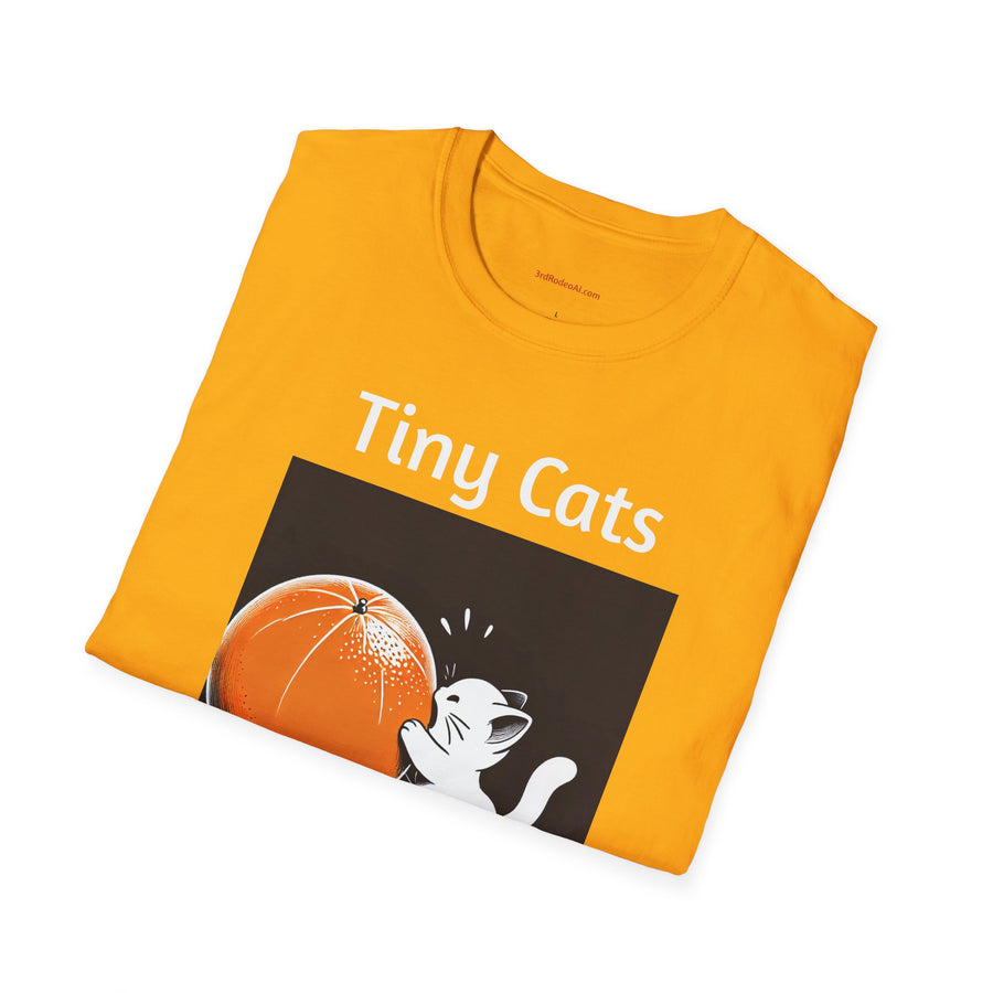 Tiny Cats Eat Oranges