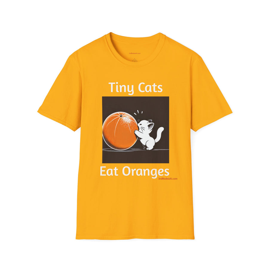 Tiny Cats Eat Oranges