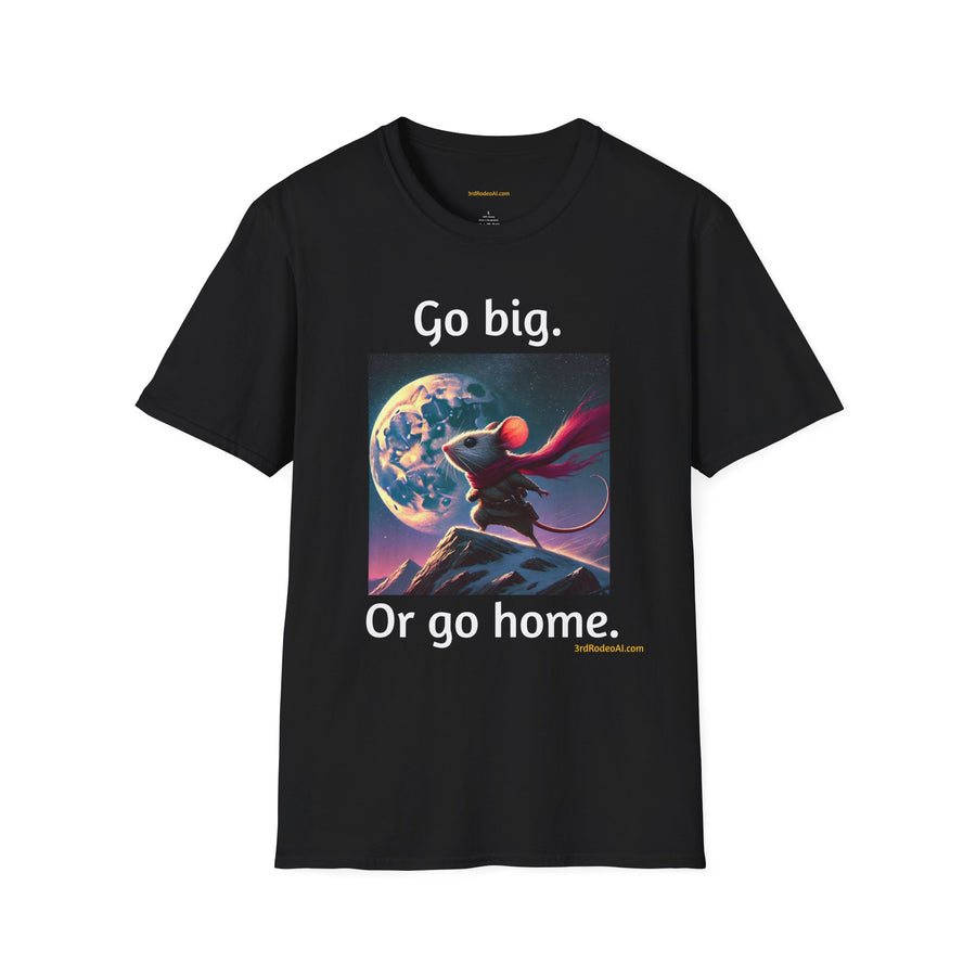 Go Big.  Or Go Home.
