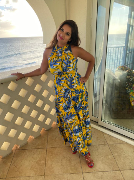 Eliza j halter 2025 ruffle maxi dress yellow